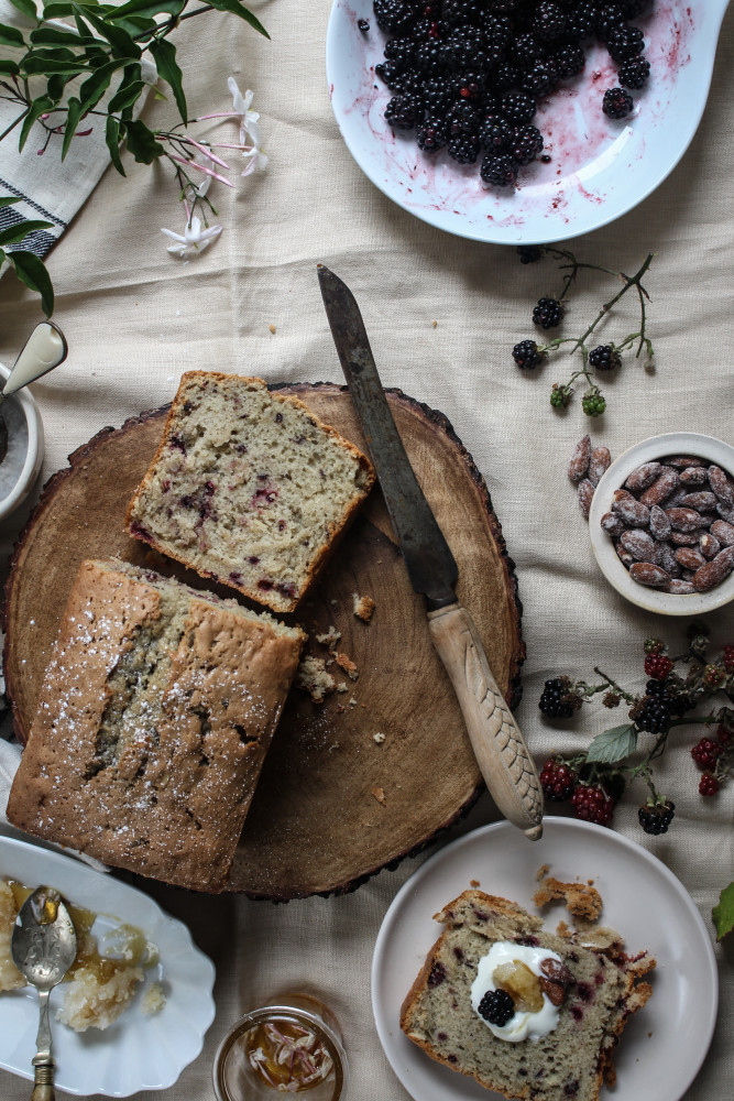 blackberry almnd cake with jasmin honey-1-24