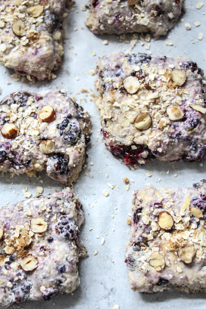 blackberry ginger scones with fennel sugar-1-2