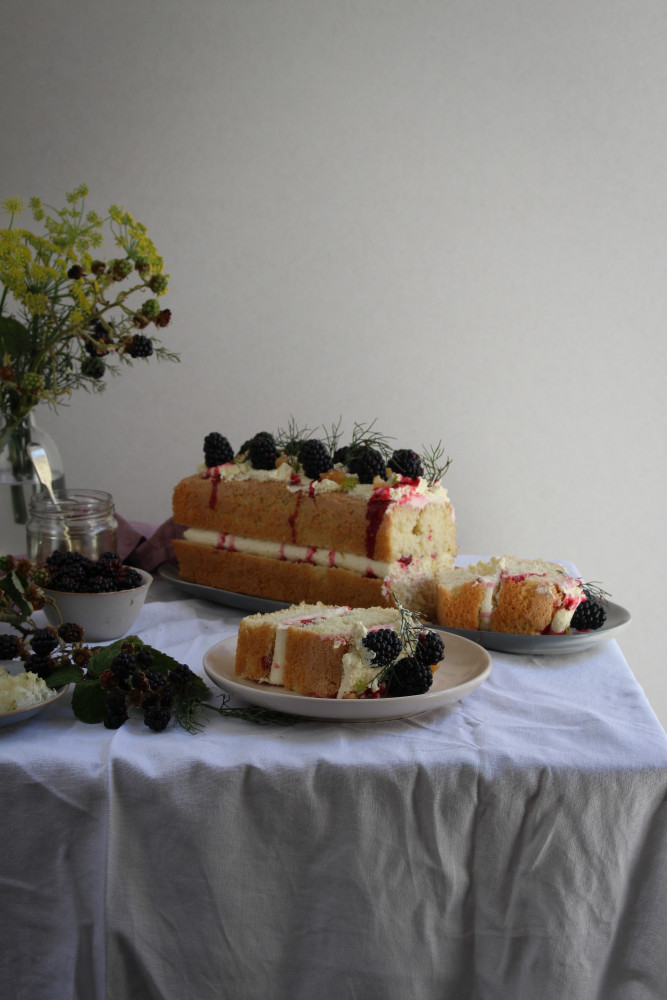 wild blackberry and fennel cake-1-9