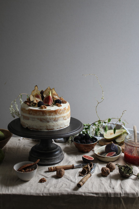 blackberry pear and walnut cake with fig verbina jam-1-20