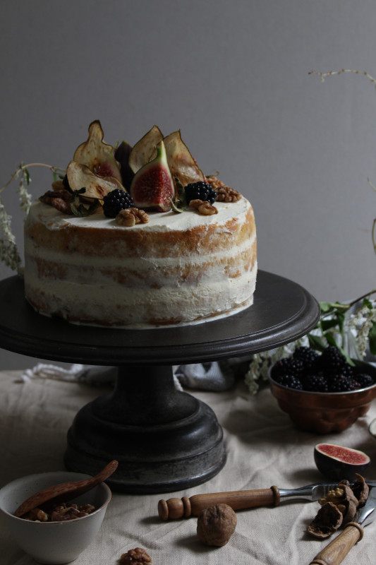 blackberry pear and walnut cake with fig verbina jam-1-24