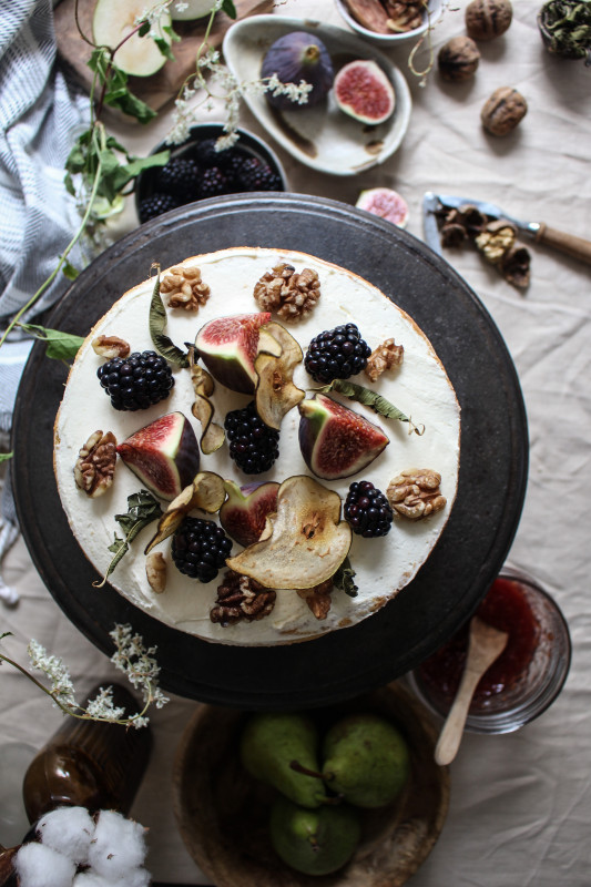 blackberry pear and walnut cake with fig verbina jam-1-37