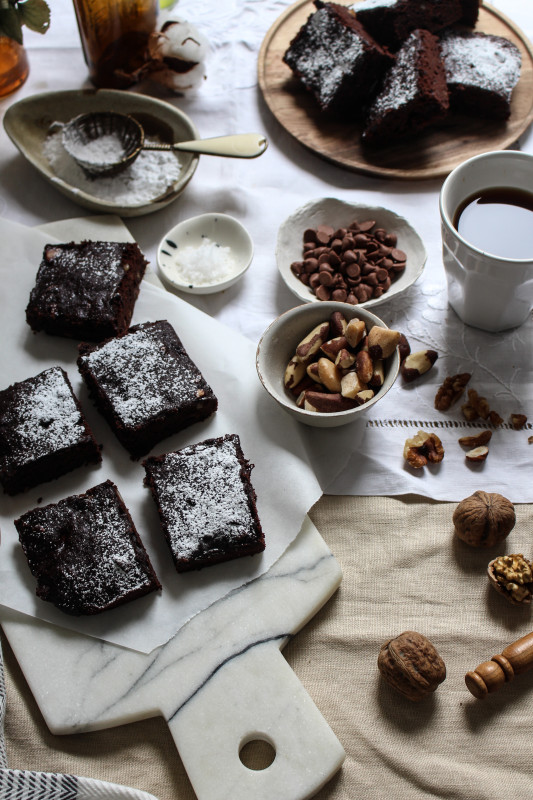 buckwheat brown butter banana brownies-1-3