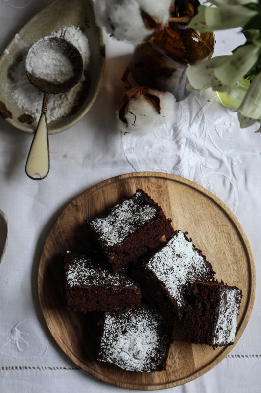 buckwheat brown butter banana brownies-1