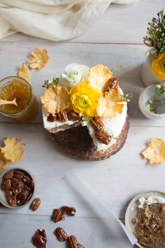 hummingbird cake with pineapple lime jam-1-16