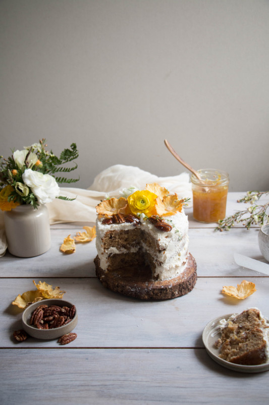 hummingbird cake with pineapple lime jam-1-20