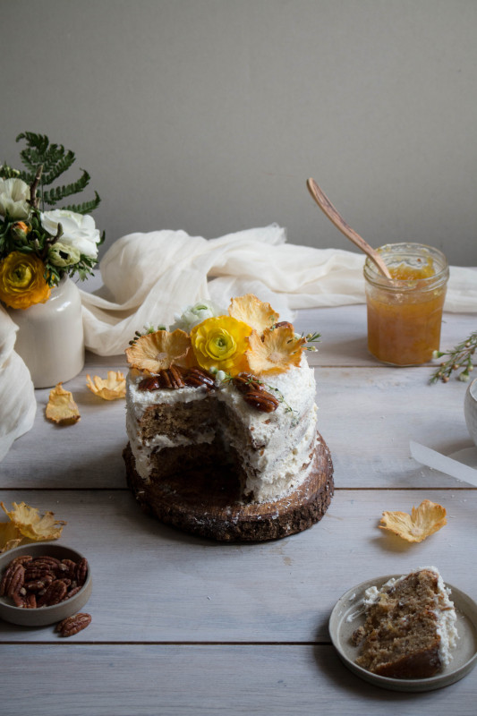 hummingbird cake with pineapple lime jam-1-28