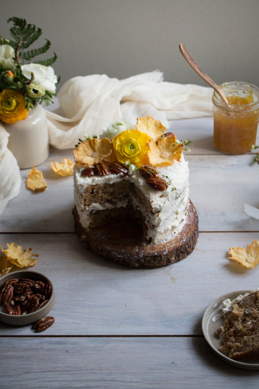 hummingbird cake with pineapple lime jam-1-29