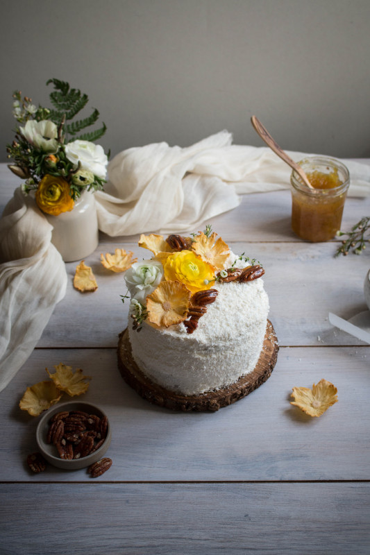 hummingbird cake with pineapple lime jam-1-3