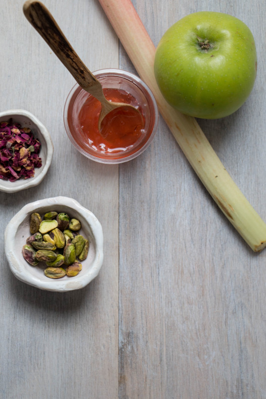 apple rose and rhubarb and pistachio pie-1-33