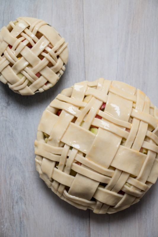 apple rose and rhubarb and pistachio pie-1-34