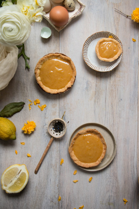 grapefruit lemon earl grey curd tarts -1-7