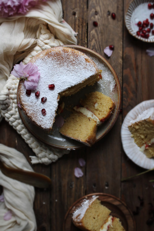 lemon pomegranate hibiscus curd filled cake-1-26-1