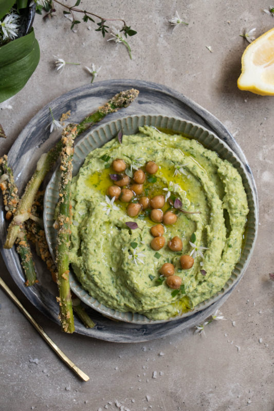 wild garlic asparagus hummus-1-12