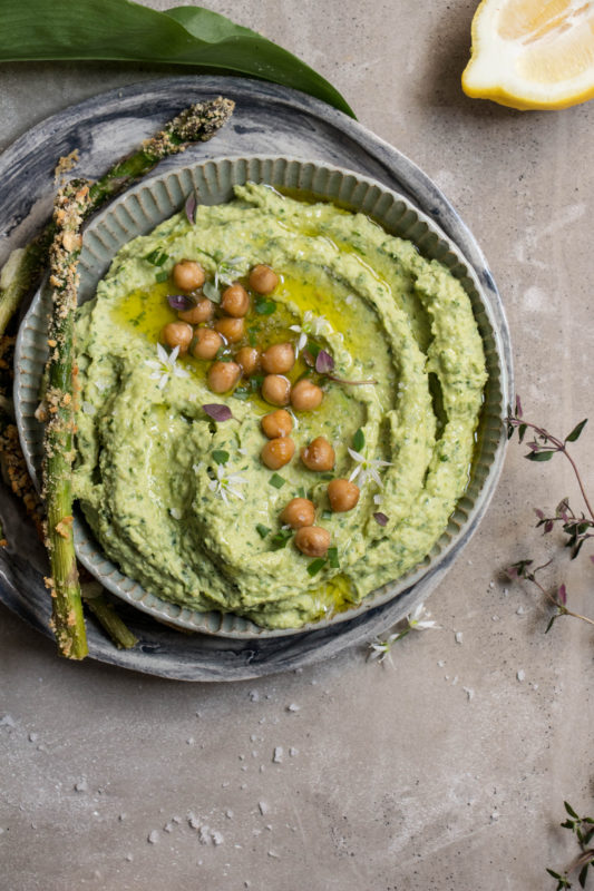 wild garlic asparagus hummus-1-15