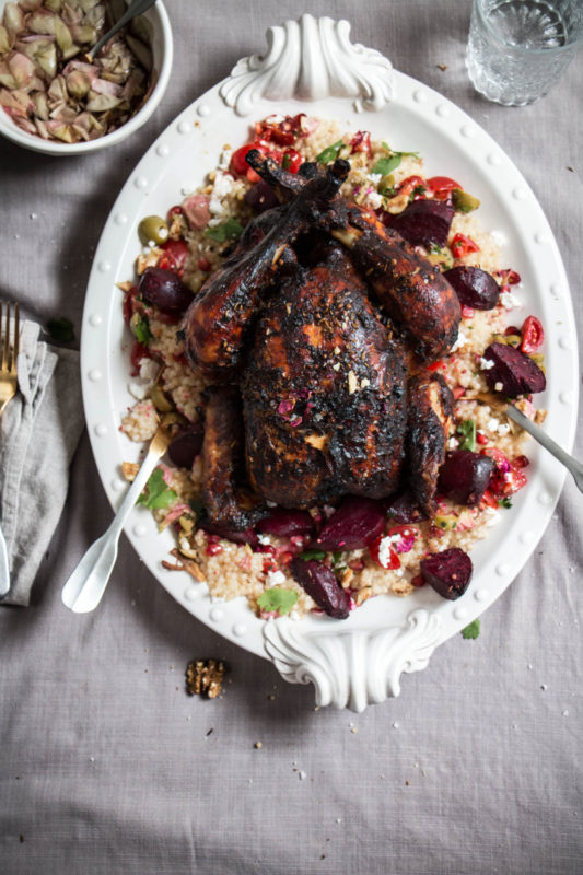 harissa roast chicken -1-4-1