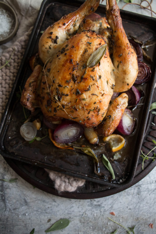 roast chicken -1-9