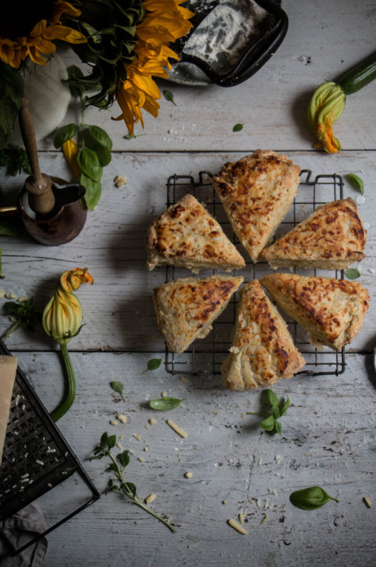 cheese and zucchini buttermilk scones-1-3