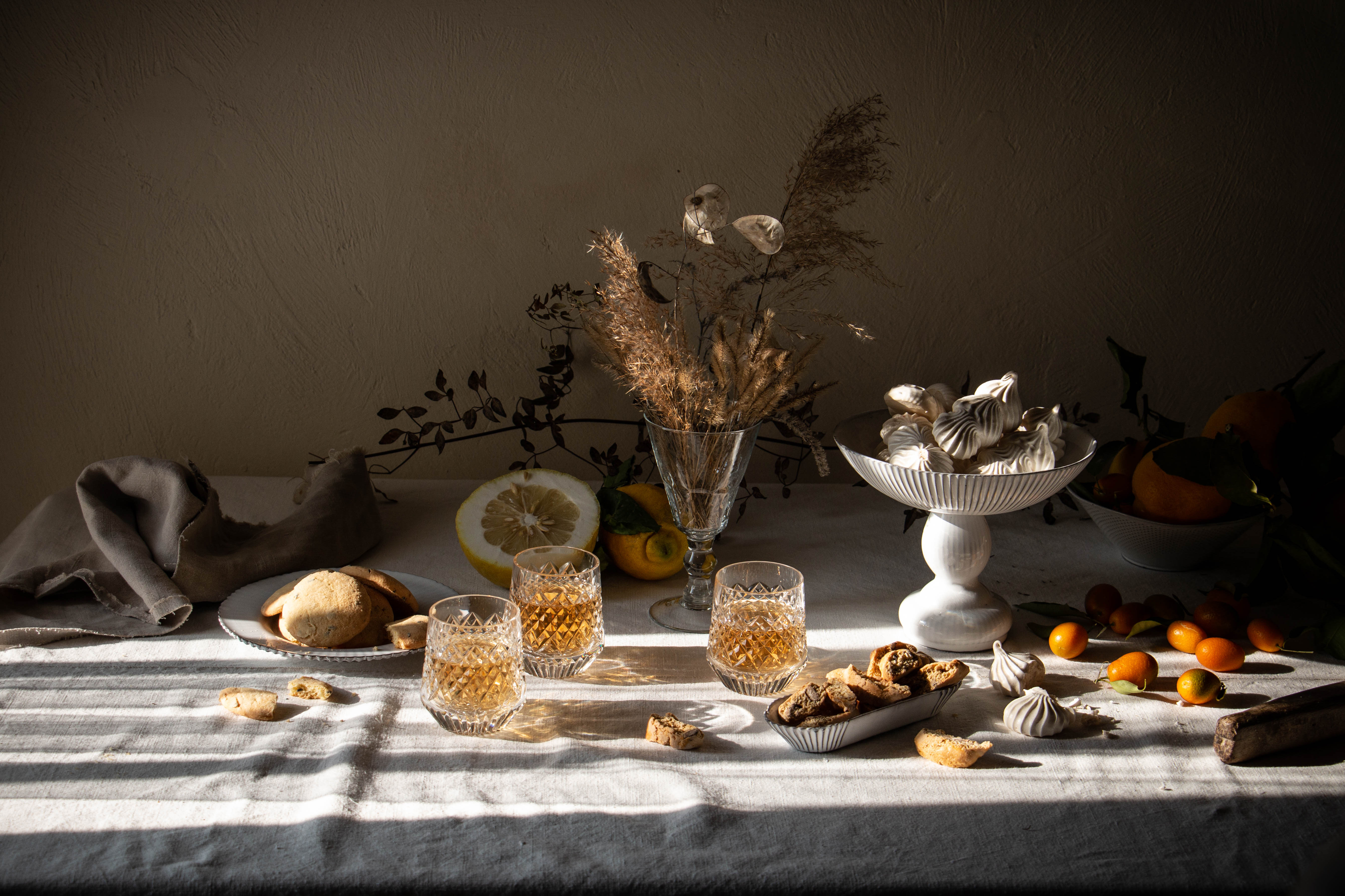 still life photography citrus