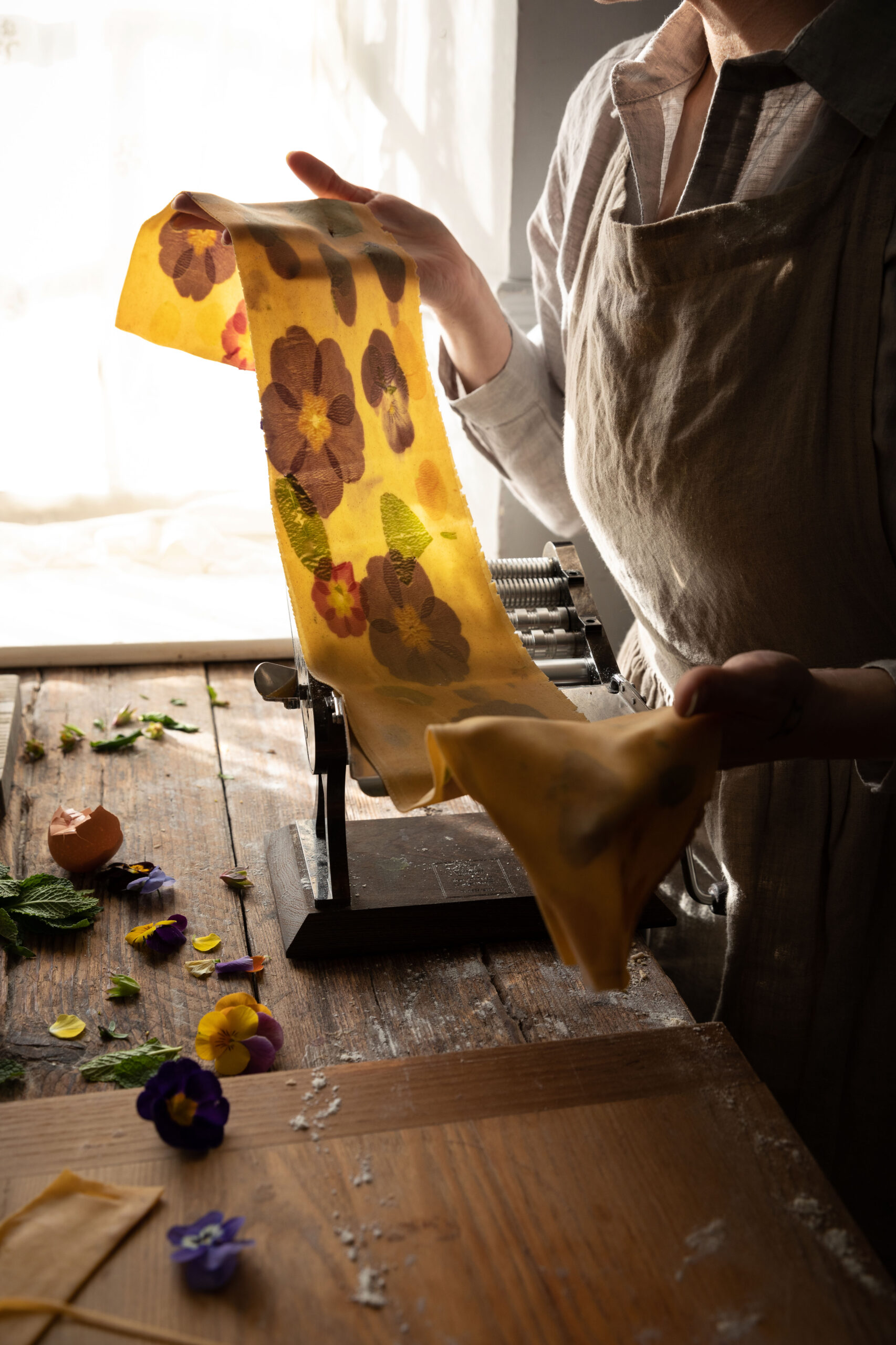 flower pasta