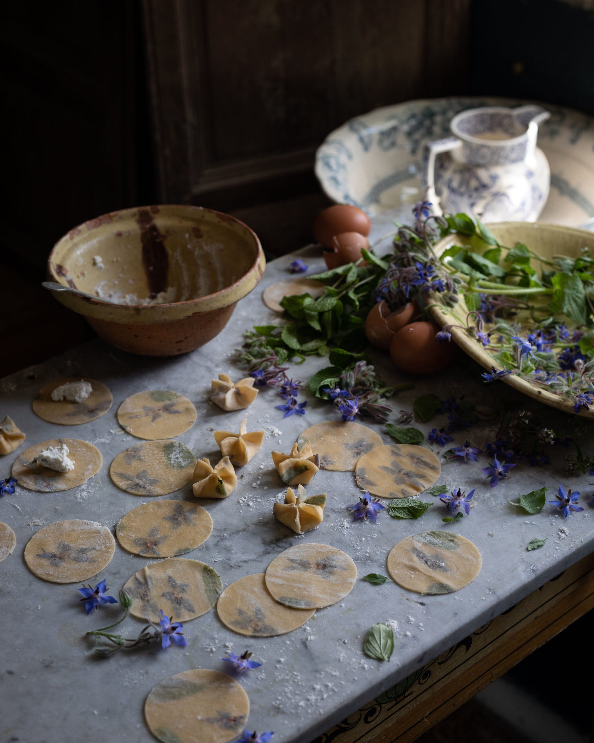 flower pasta