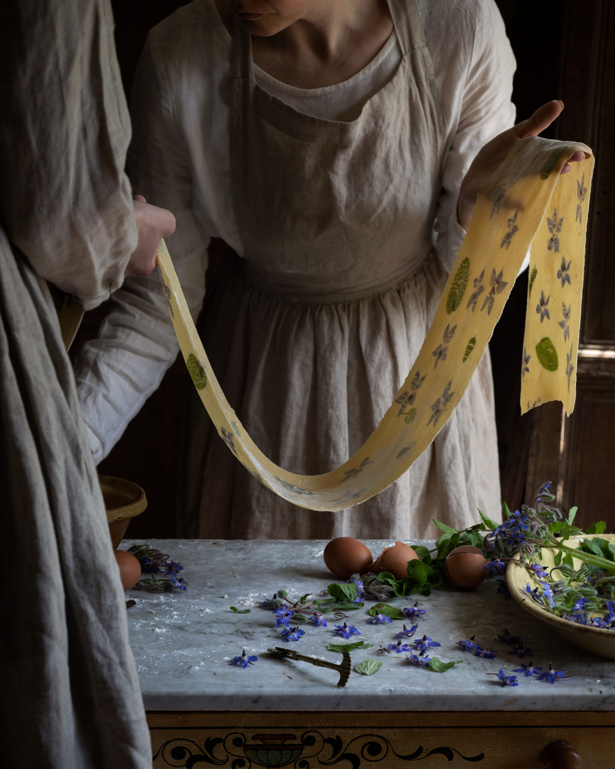 borage pasta