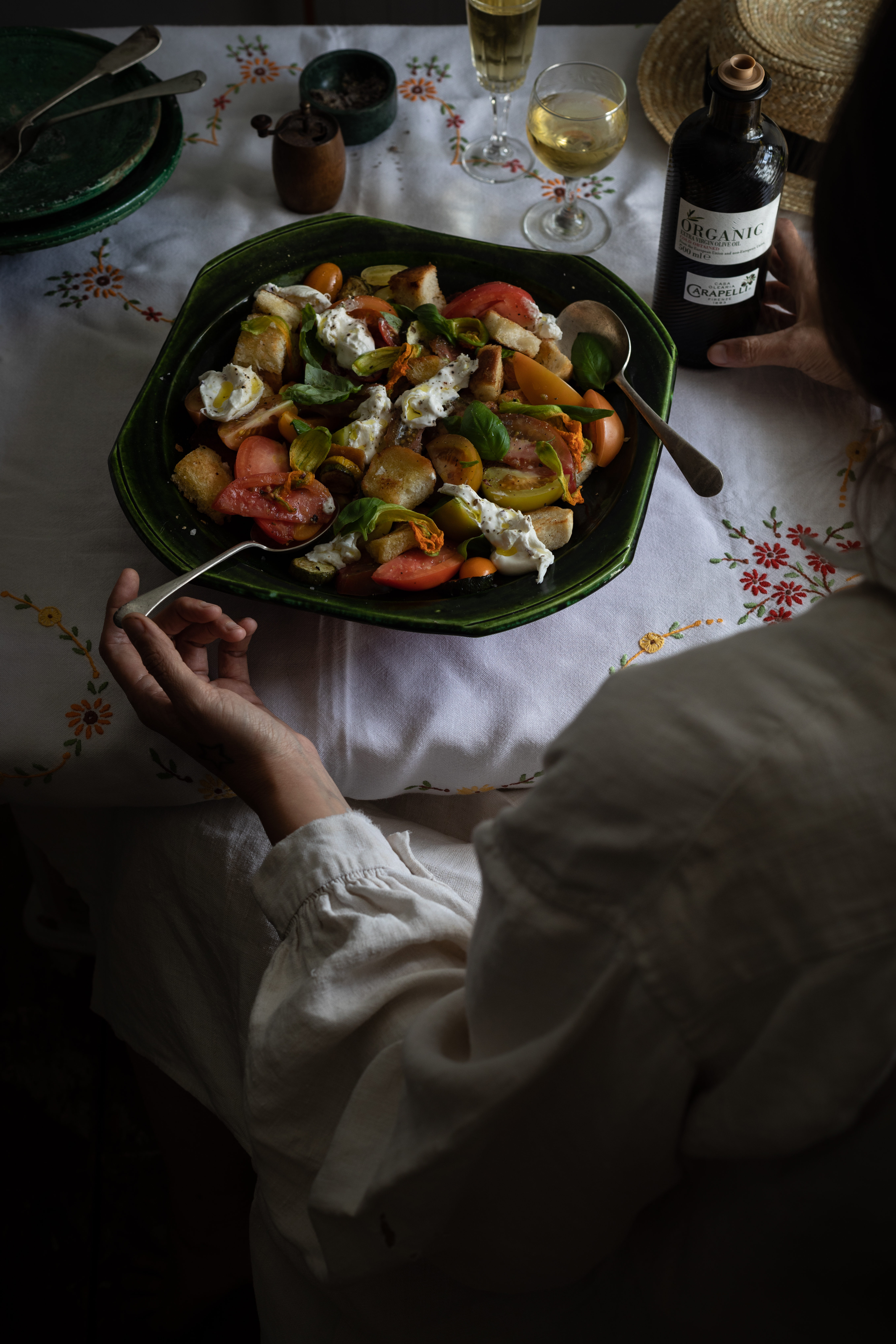 summer panzanella