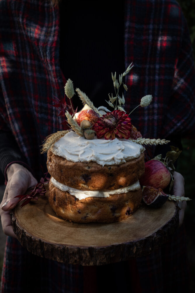 garden harvest cake