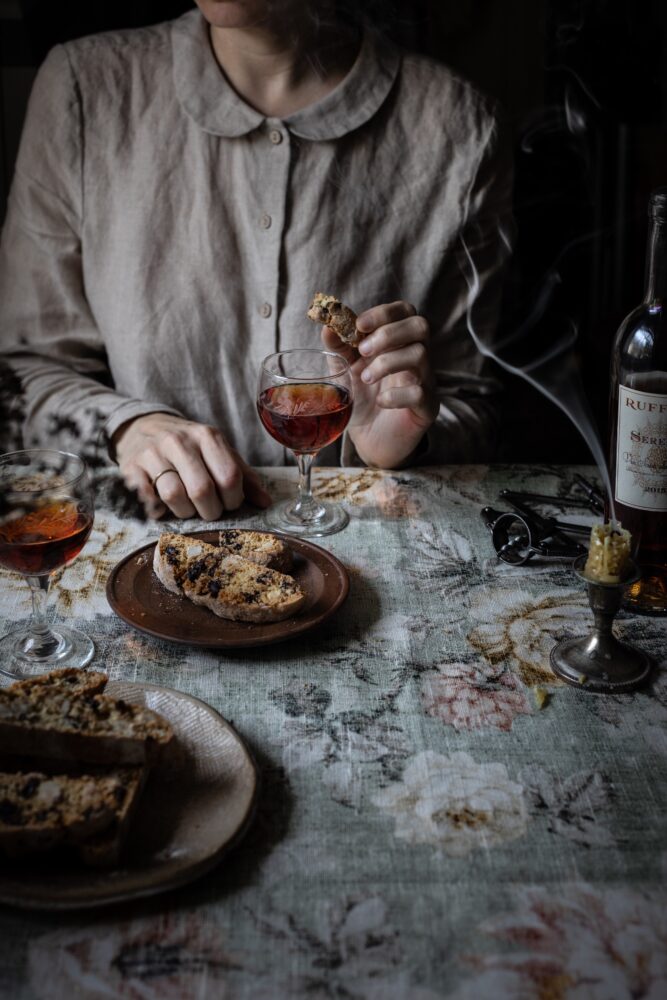 Hazelnut biscotti