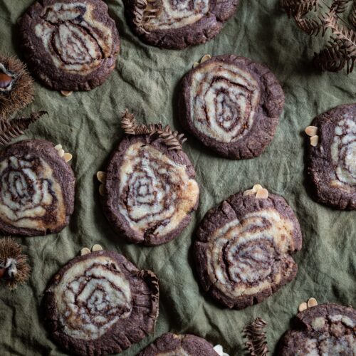 log slice cookies