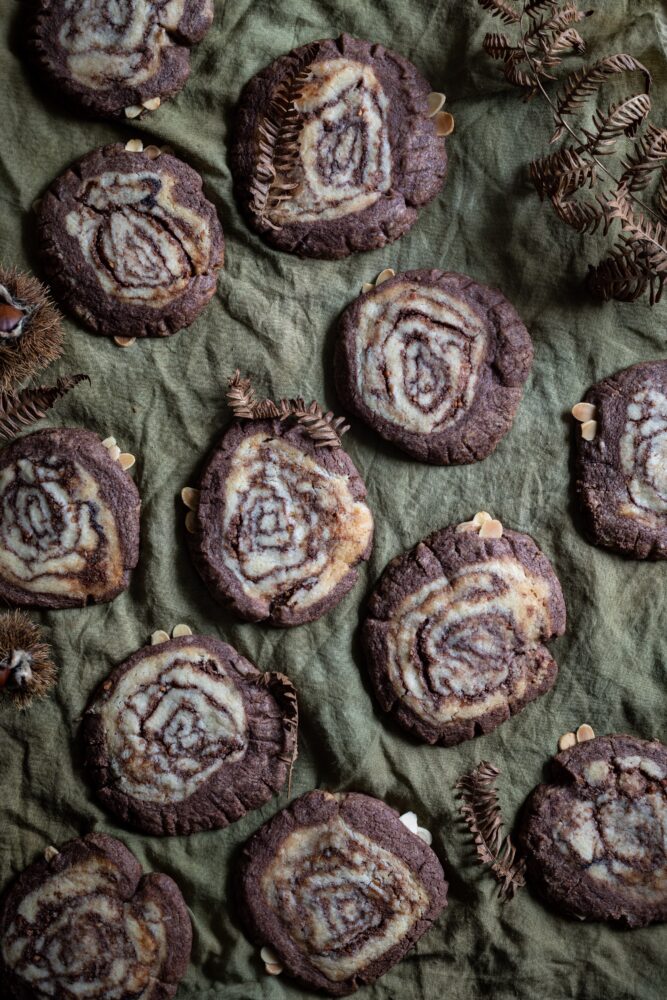 log slice cookies