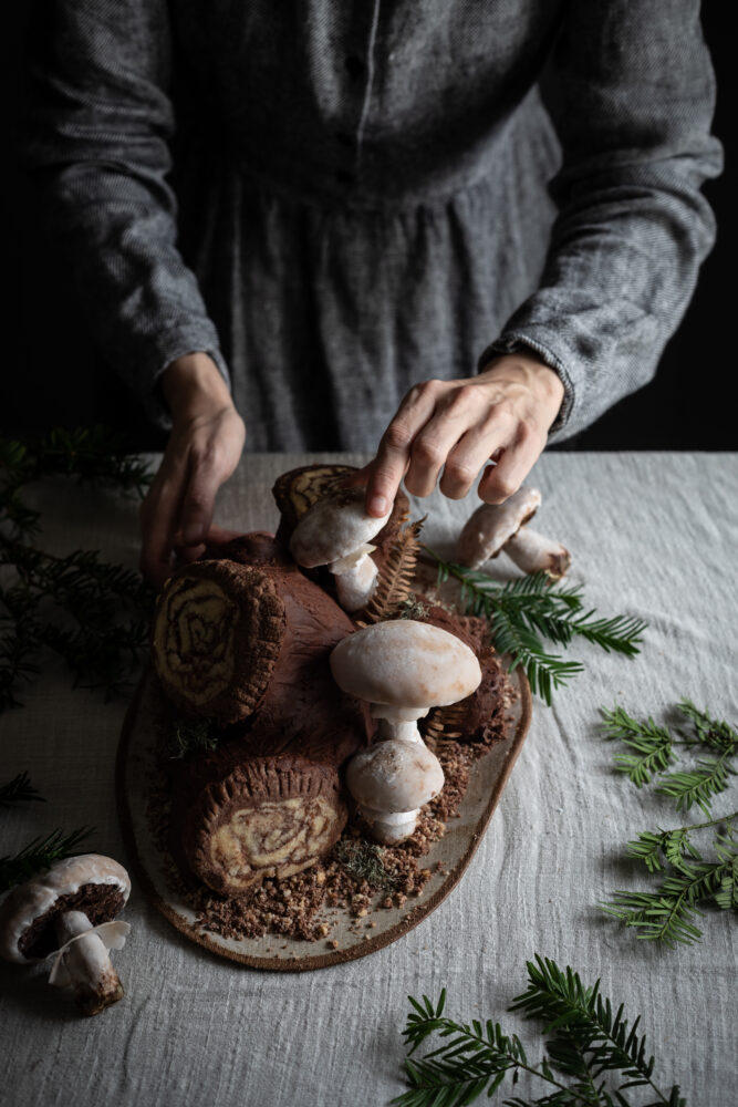 gingerbread mushrooms