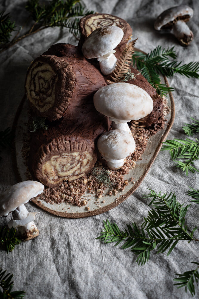 chocolate tree stump