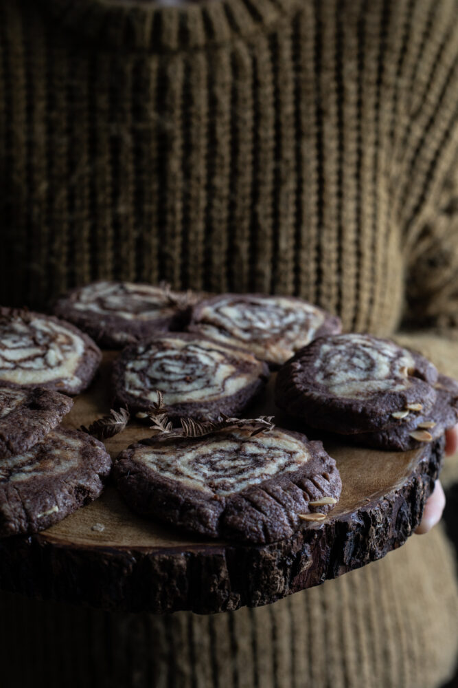 log slice cookies