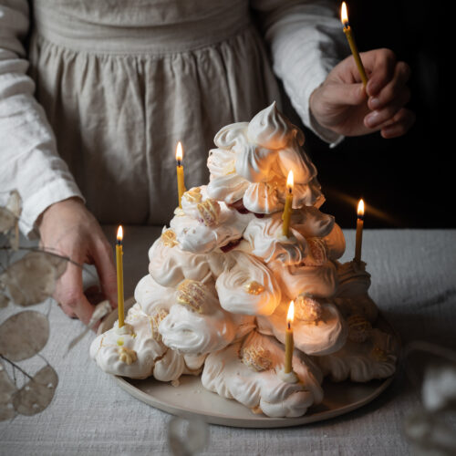 christmas tree pavlova