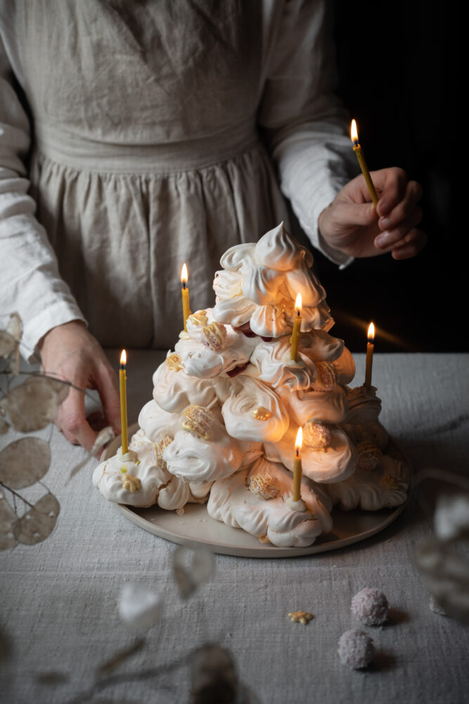 christmas tree pavlova