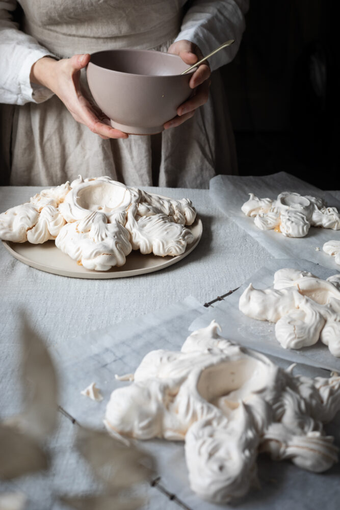 christmas tree meringue tower 1