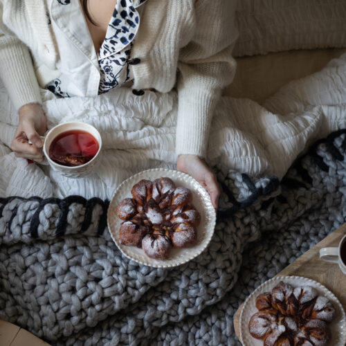 praline truffle buns