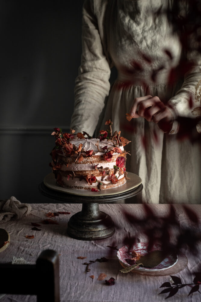 beetroot stem ginger and citrus cake