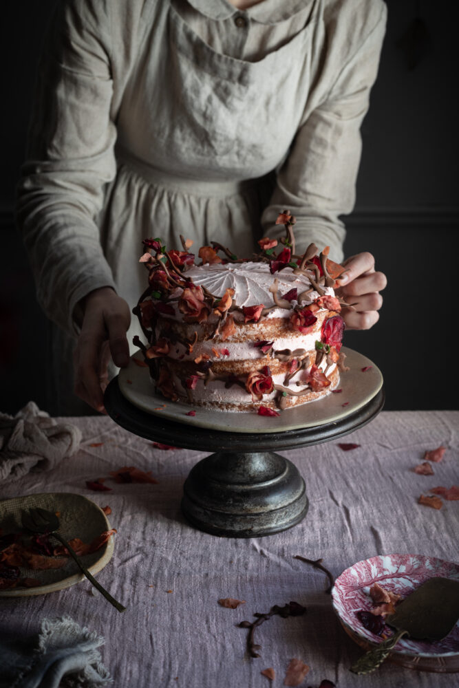 beetroot stem ginger and citrus cake