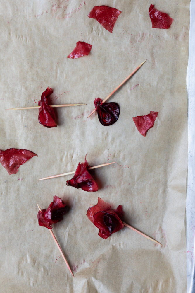 candied rhubarb