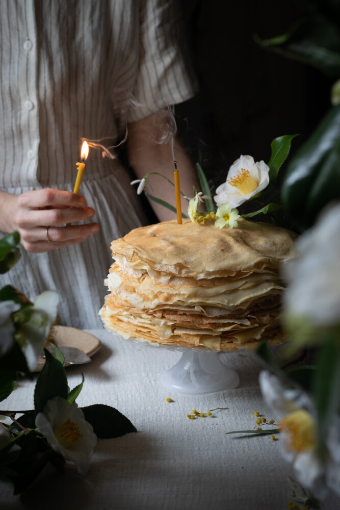 candle cake