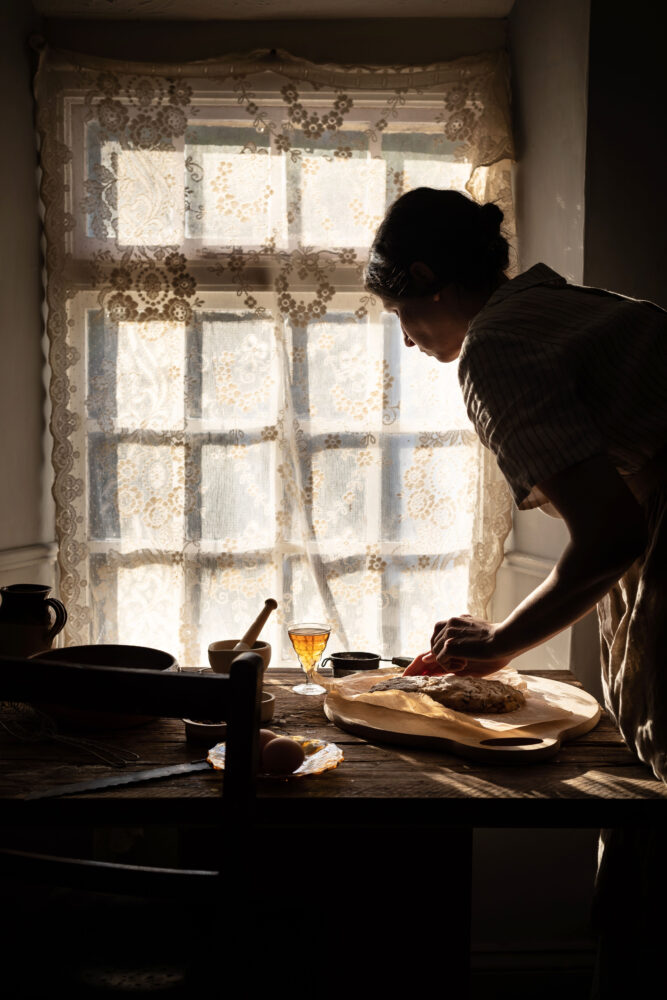 Baking by the window