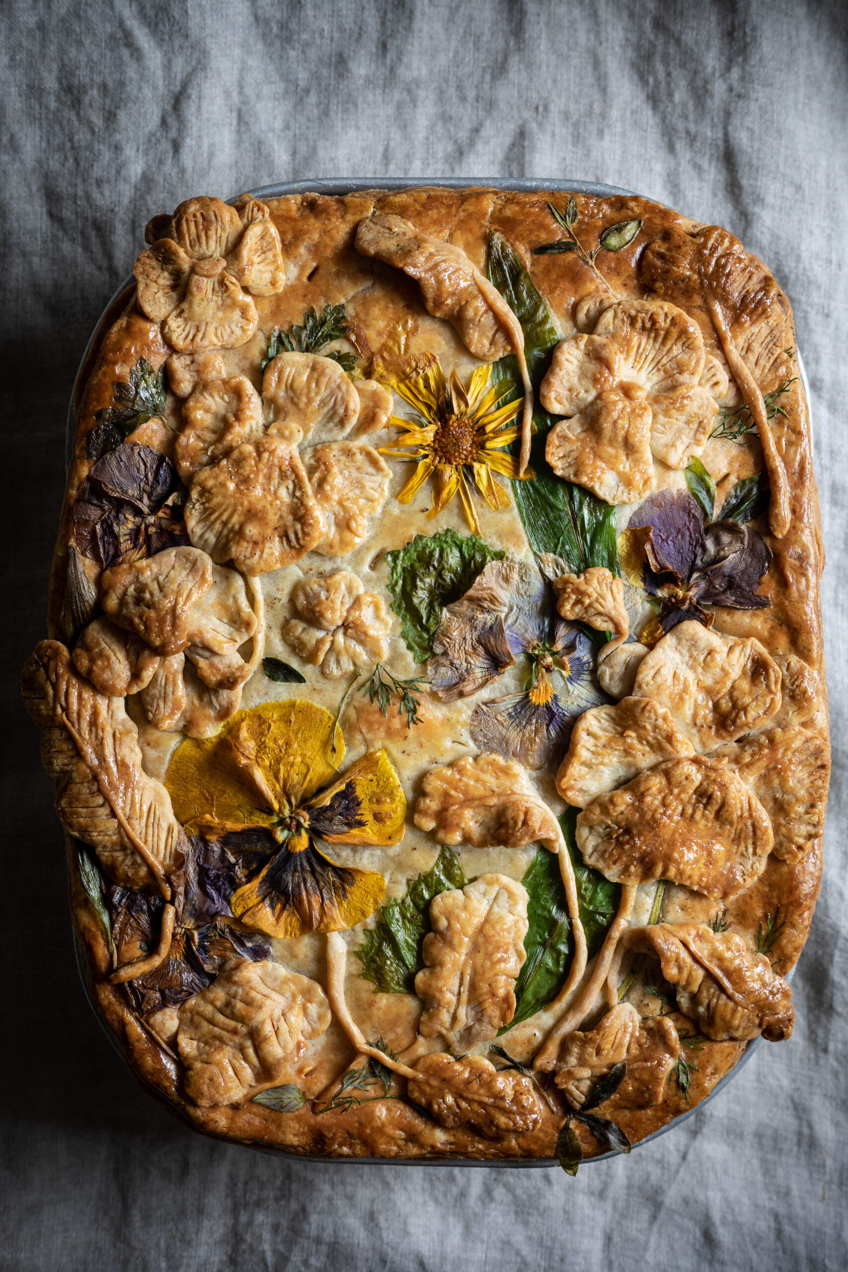 leek and potato pie