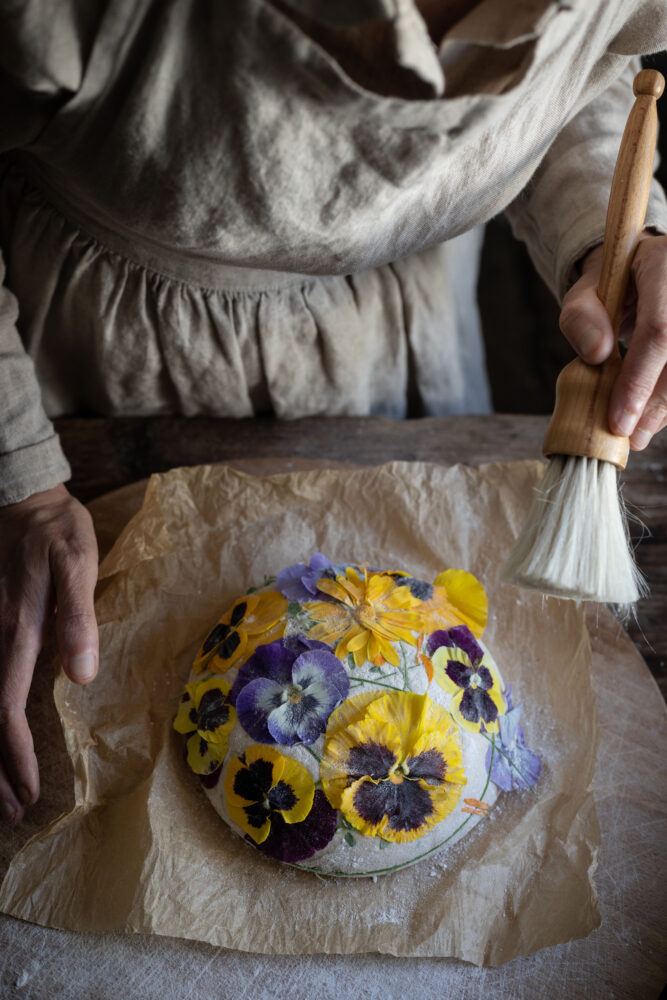 pressed flower sourdough aimee twigger