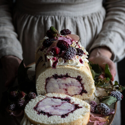 ice cream roll cake