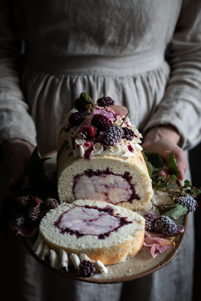 ice cream roll cake