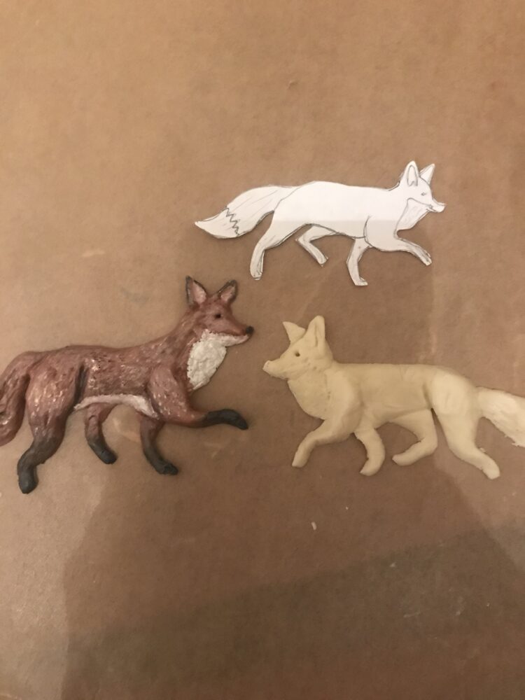 chocolate foxes