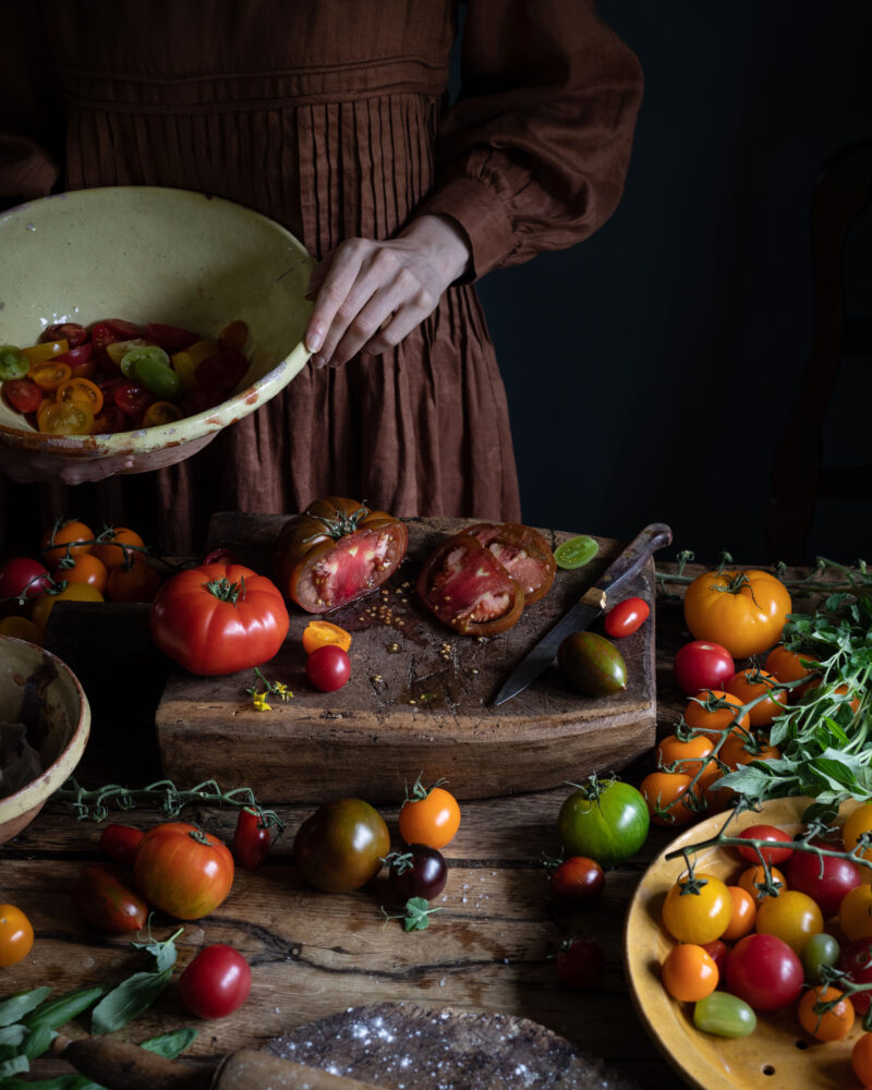 bowl of tomatoes