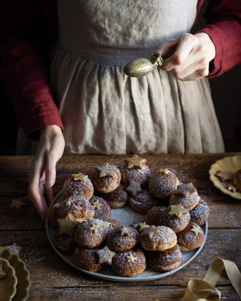 christmas choux bun recipe